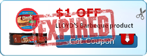 $1.00 off LLOYD'S Barbeque product