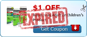 $1.00 off Robitussin Adult or Children's Product