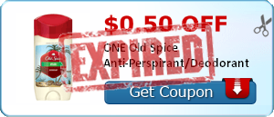 $0.50 off ONE Old Spice Anti-Perspirant/Deodorant