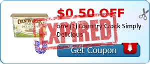 $0.50 off one (1) Country Crock Simply Delicious