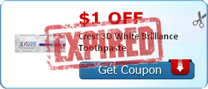 $1.00 off Crest 3D White Brilliance Toothpaste