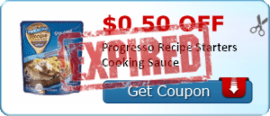 $0.50 off Progresso Recipe Starters Cooking Sauce