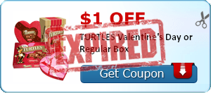 $1.00 off TURTLES Valentine's Day or Regular Box
