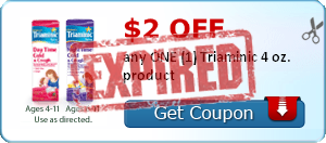 $2.00 off any ONE (1) Triaminic 4 oz. product