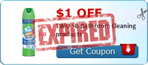 $1.00 off TWO SB Bathroom Cleaning products