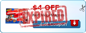 $4.00 off Nerf Mega Magnus