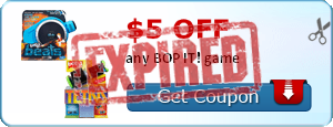 $5.00 off any BOP IT! game