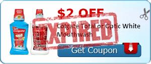 $2.00 off Colgate Total or Optic White Mouthwash