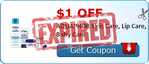 $1.00 off AQUAPHOR Skin Care, Lip Care, Baby Care