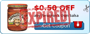 $0.50 off any Newman's Own Salsa