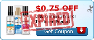 $0.75 off ONE Pantene Styler or Treatment Product