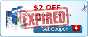 $2.00 off TWO Head & Shoulders Products