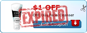 $1.00 off ONE Olay Facial Cleanser