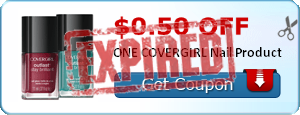 $0.50 off ONE COVERGIRL Nail Product
