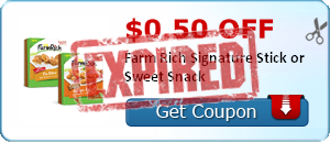 $0.50 off Farm Rich Signature Stick or Sweet Snack