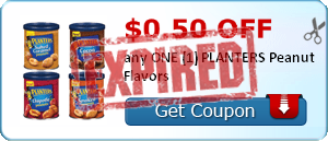 $0.50 off any ONE (1) PLANTERS Peanut Flavors