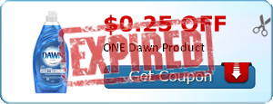 $0.25 off ONE Dawn Product