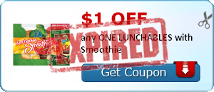 $1.00 off any ONE LUNCHABLES with Smoothie