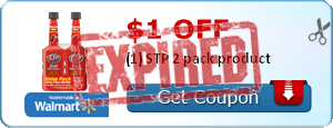 $1.00 off (1) STP 2 pack product