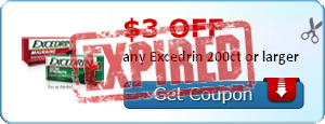 $3.00 off any Excedrin 200ct or larger