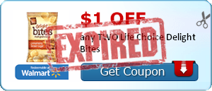 $1.00 off any TWO Life Choice Delight Bites