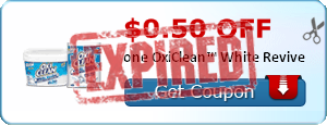 $0.50 off one OxiClean™ White Revive