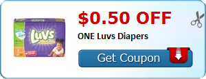 $0.50 off ONE Luvs Diapers