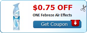 $0.75 off ONE Febreze Air Effects