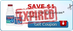 SAVE $1.00 on any ONE (1) Gaviscon® Product